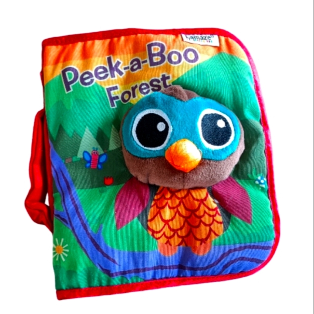 5/$25 Forrest Cloth Baby Learning Book Educational Toy Infant Toddler Animal Toy